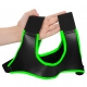 Arnês de Neoprene Glow Shoulder Harness Preto-Neon Verde