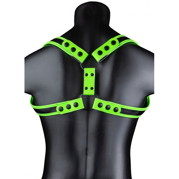 Glow Harness Sling Glow Black-Green Neon