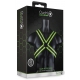 Cross Glow Harness Black-Green Neon