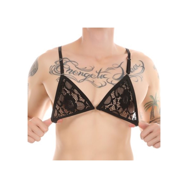 Aleria Lace Bra Brace Black