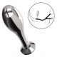 Ballstretcher en Jewel Metalen Plug Teardrop 8 x 2.9cm