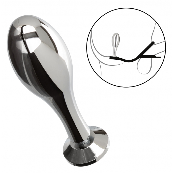 Ballstretcher und Plug Metallschmuck Teardrop 8 x 2.9cm