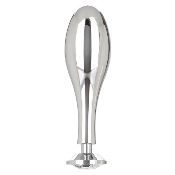 Ballstretcher en Jewel Metalen Plug Teardrop 8 x 2.9cm