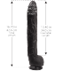 Dildo XXL Dick Rambone 34 x 6.4 cm Black