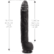 Gode XL Dick Rambone 34 x 6.4 cm Noir
