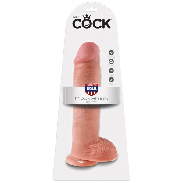 Consolador XL King Cock 24 x 6 cm Silla