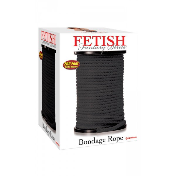Bondage Rope 7mm x 61 meters Black