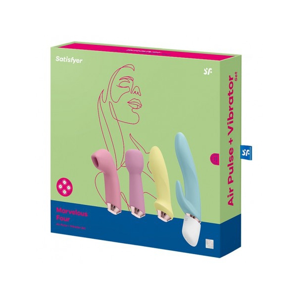 Marvelous Four Satisfyer Accesoires 4er-Pack