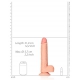 Dildo RealRock Straight Up 23 x 5,7 cm