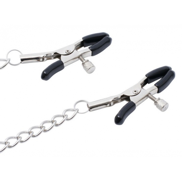 Nipple Clamp With Chain - Slave