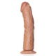 Mega Dildo curvo RealRock 25 x 5,6 cm Latino