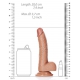 Dildo Curvo Realista Kurt 15 x 3,7cm Latino