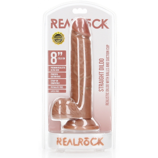 Dildo Envy Straight RealRock 17 x 4,4 cm Latino