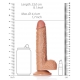 Dildo RealRock Reto de inveja 17 x 4,4cm Latino