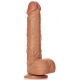 Dildo realistico STRAIGHT STRONG 19 x 5cm Latino