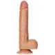 Rechte Dildo RealRock 21 x 5,3cm Latino Dildo