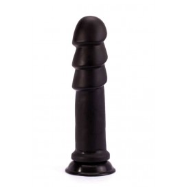 LoveToy Consolador Anal Ripples XXL 26 x 6,5 cm Negro