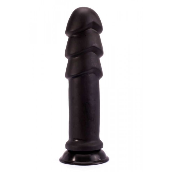 Dildo Anale Ripples XXL 26 x 6,5 cm Nero