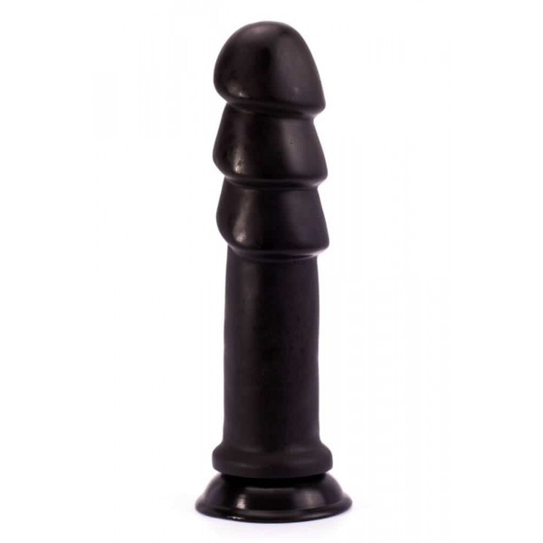 Dildo Anale Ripples XXL 26 x 6,5 cm Nero