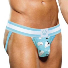 Prowler Underwear Jockstrap White Bears Prowler Blu