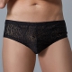 Leopard Brief  -  Black