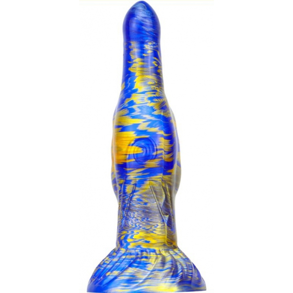 Dildo Fantasy Skurix 19 x 5,5 cm blu-oro