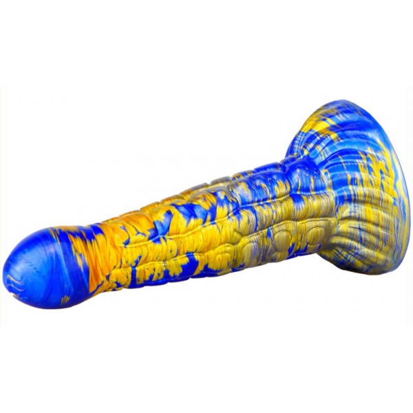 Dildo Ninja Fantasy 16 x 5,2 cm blu-oro