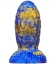 Warnax Dragon Egg Dildo 13 x 7cm Blue-Gold