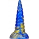 Dildo Unix 17 x 5,3 cm blu-oro