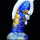 Consolador Torff 16 x 5.8cm Azul-Oro