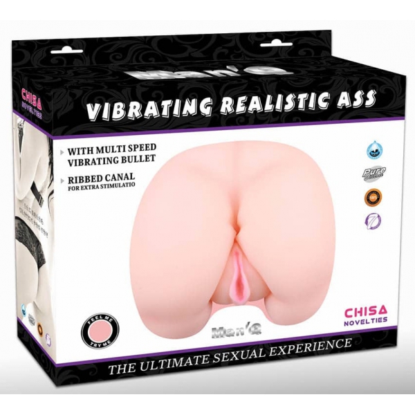 Masturbador Vibrador Vulva-Ano Trasero Maddy