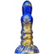 Dildo Fantasy Peern 17 x 4.7cm Blau-Gold