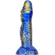 Mixed Colors Realistic Anus Dildo BLUE