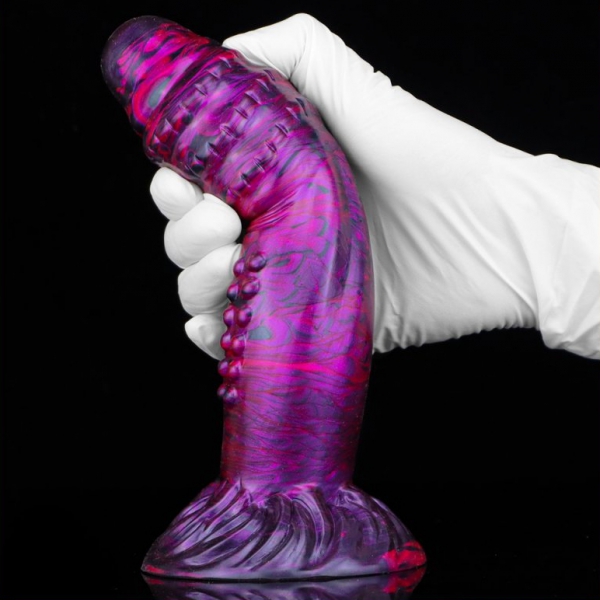 Dildo Fantasy Croq 19 x 5cm viola-nero