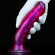 Dildo de Fantasia Marbex 19 x 4cm Purple-Black