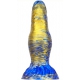 Dildo Fantasia Duxel 17 x 6cm Azul-ouro