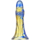 Mixed Colors Thumb Anus Toy BLUE