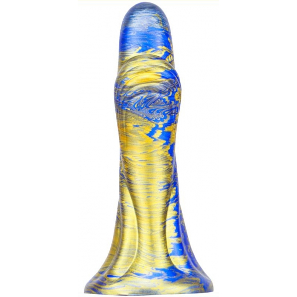 Dildo Fantasy Dukix 14 x 4,4 cm Blu-Oro