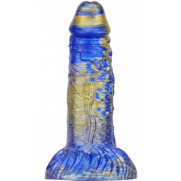 Dildo Fantasy Gentax 16 x 5cm Blu-Oro