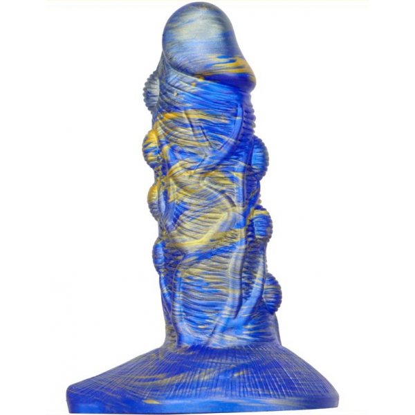 Dildo Fantasy Bulstrix 15 x 5,5 cm blu-oro