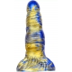 Dildo Fantasy Nirp 15 x 5.3cm Blau-Gold