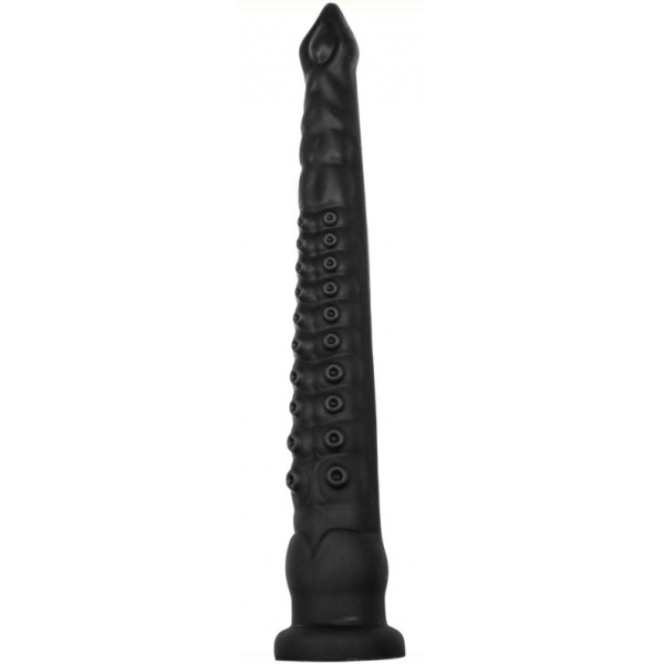 Dildo Oktoop S 30 x 4.5cm Zwart