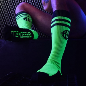 Breedwell HEX SOCKS Hoge Sokken Groen