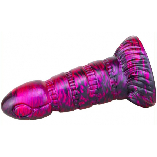 Mixed Color Tower Anal Dildo PURPLE