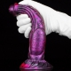 Mixed Colors Horse Realistic Dildo PURPLE