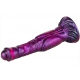 Mixed Colors Horse Realistic Dildo PURPLE