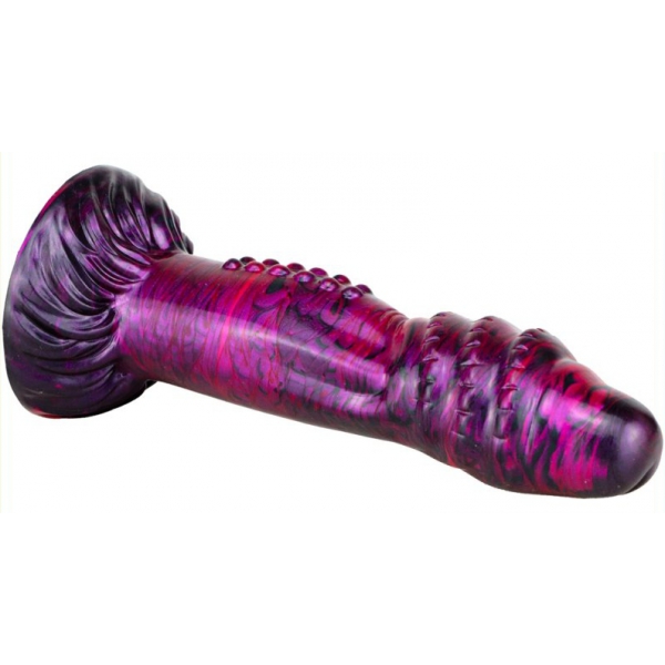 Dildo Fantasy Croq 19 x 5cm Violett-schwarz