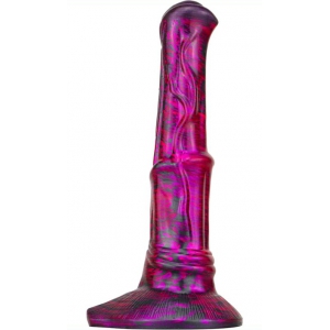 MetallicAnal Dildo Joll 23 x 5,5 cm viola-nero