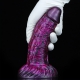 Dildo de Fantasia Gentax 16 x 5cm Purple-Black