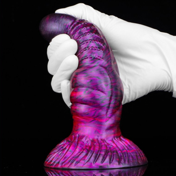 Mixed Colors 7.2 inch Realistic Dildo PURPLE